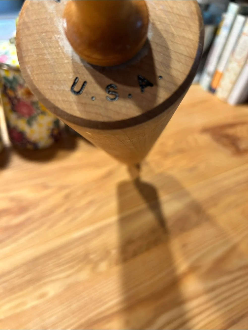 Rowoco~ Extra Large 25” Vintage Maple Hardwood USA Rolling Pin